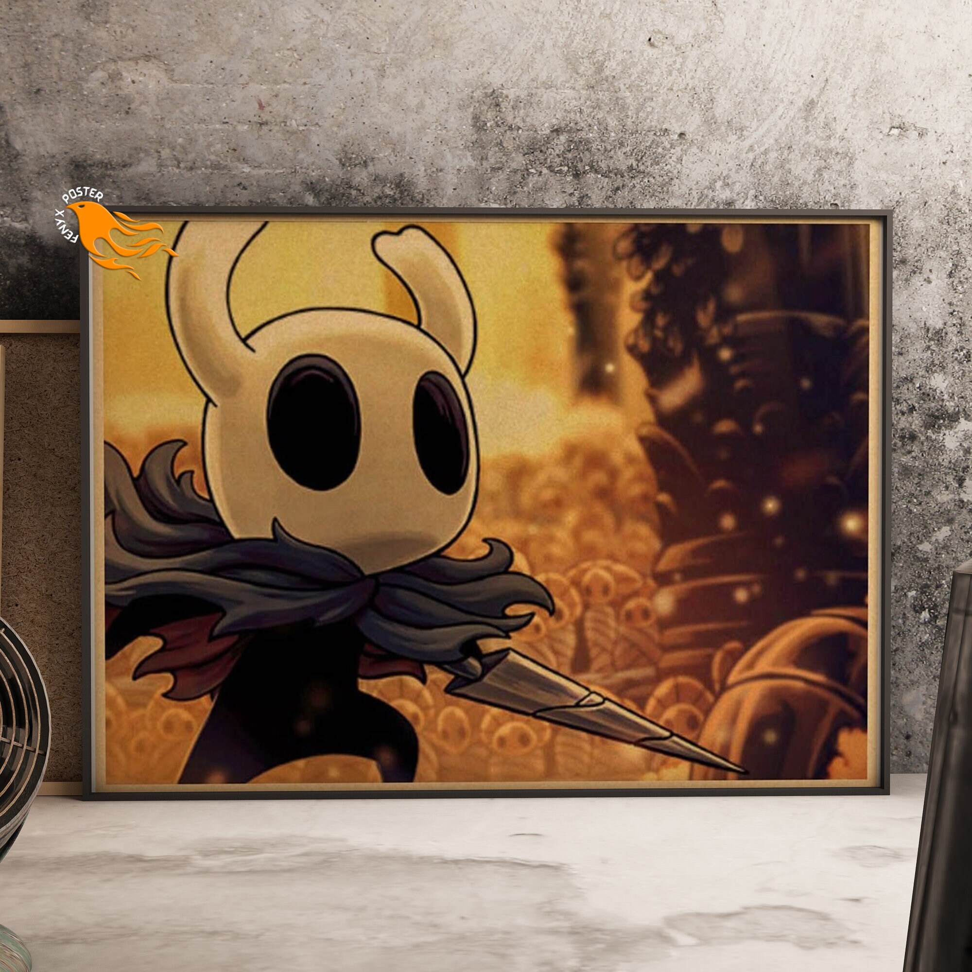 Hollow Knight Retro Poster Kraft Paper Print Game Wall Art - Etsy
