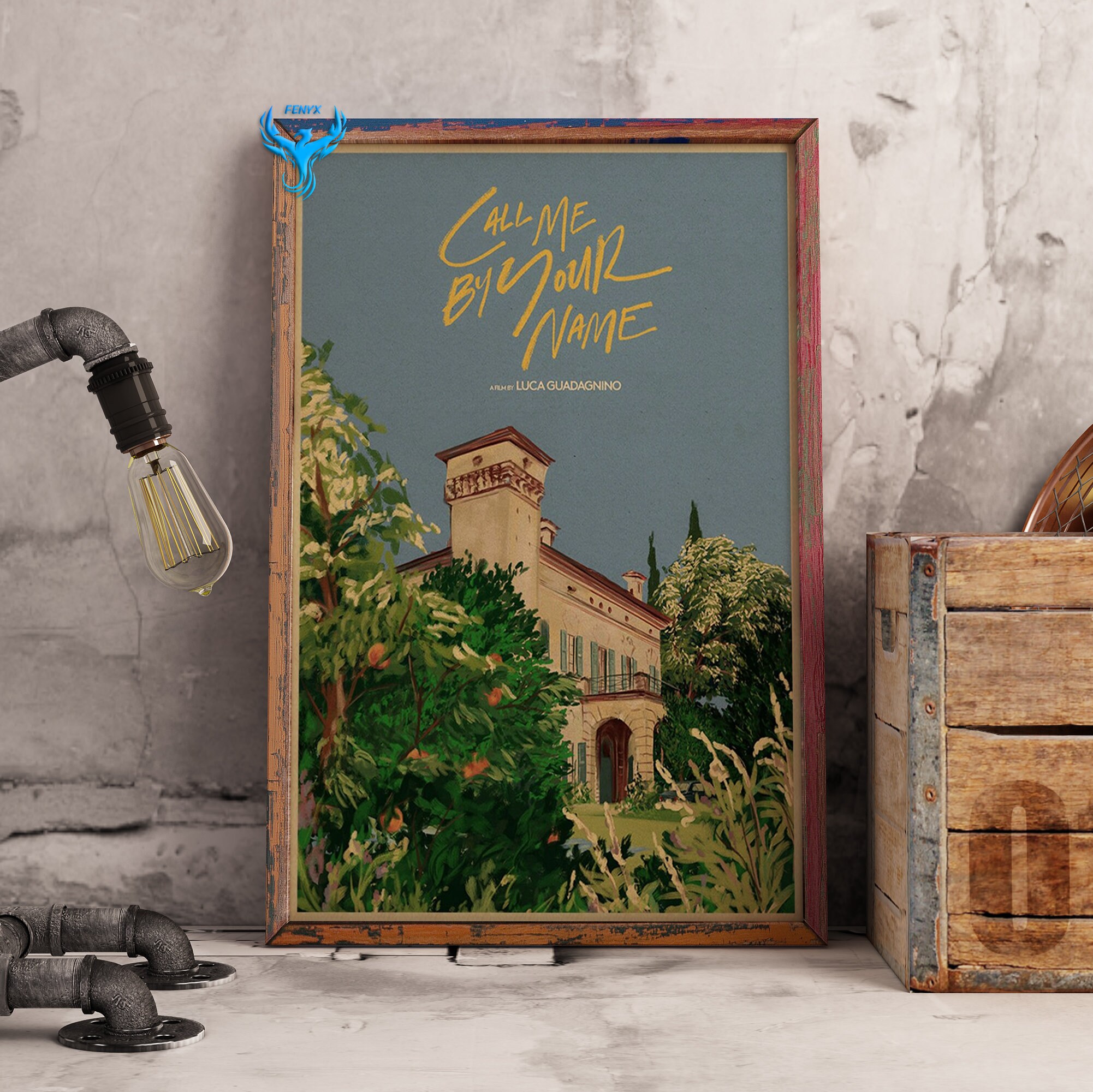 Call Me By Your Name  Fashion Wall Art by The Oliver Gal