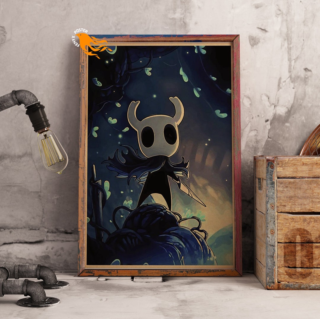 Hollow Knight Retro Poster Kraft Paper Print Game Wall Art - Etsy