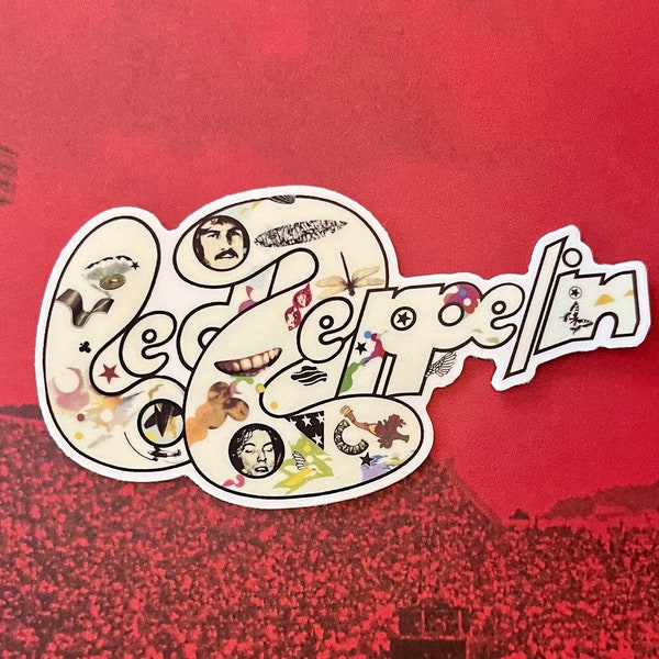 Led Zeplin Sticker Led Zeppelin - Etsy