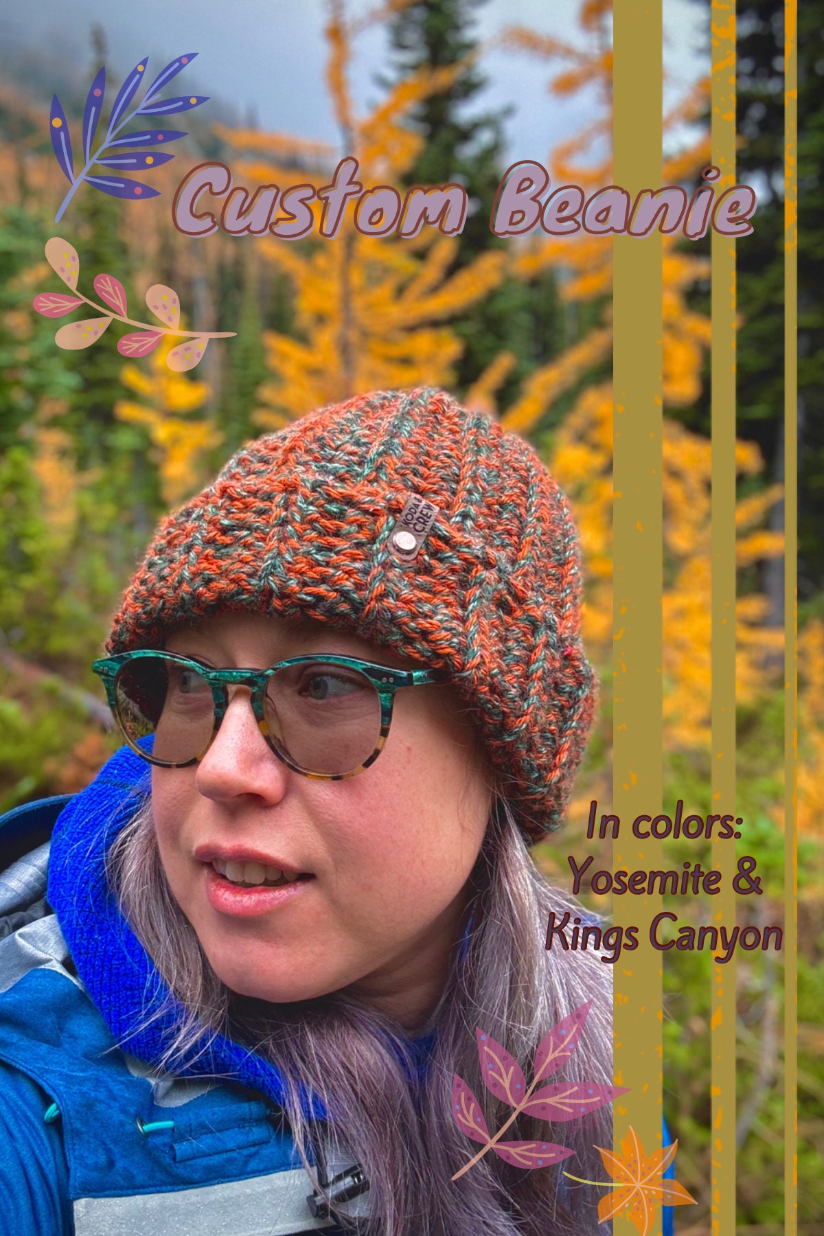 Handcrafted National Parkinspired Crocheted Beanies cozy Winter Hats