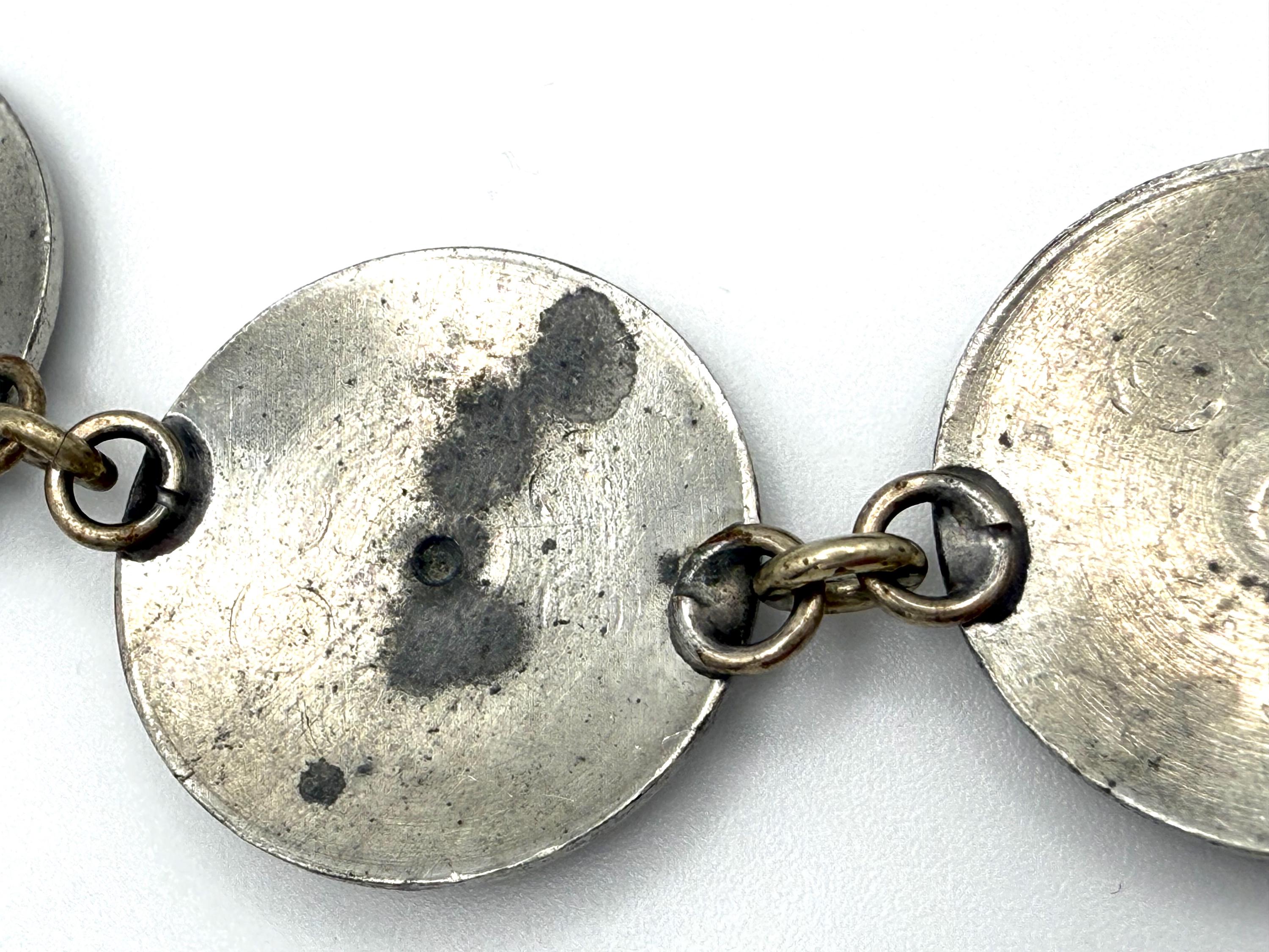 Vintage Jorgen Jensen Jewelry - Pewter Viking Shield Brooch and