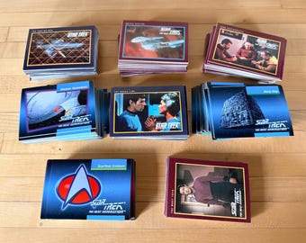 Vintage Impel Star Trek Cards from 1991 and 1992 - Choose Quantity