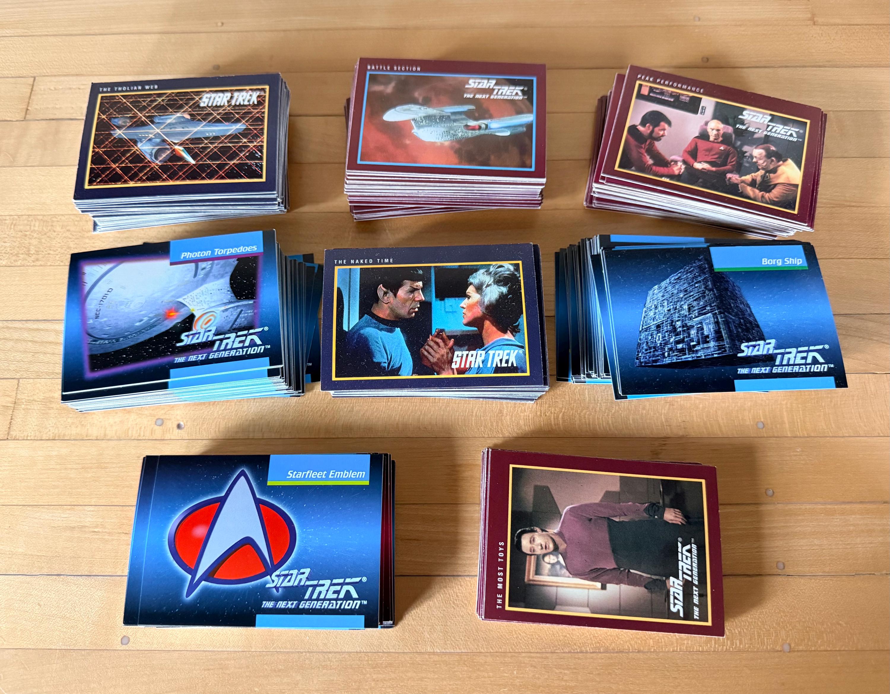 Star Trek Next Generation Trading Cards - Etsy