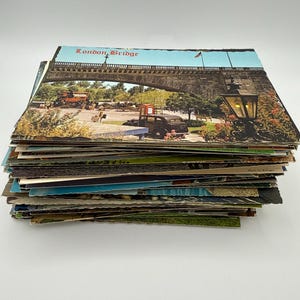 Unused Vintage Postcards - Motels, Historical & Tourist Sites, U.S., International - Choose Quantity image 11