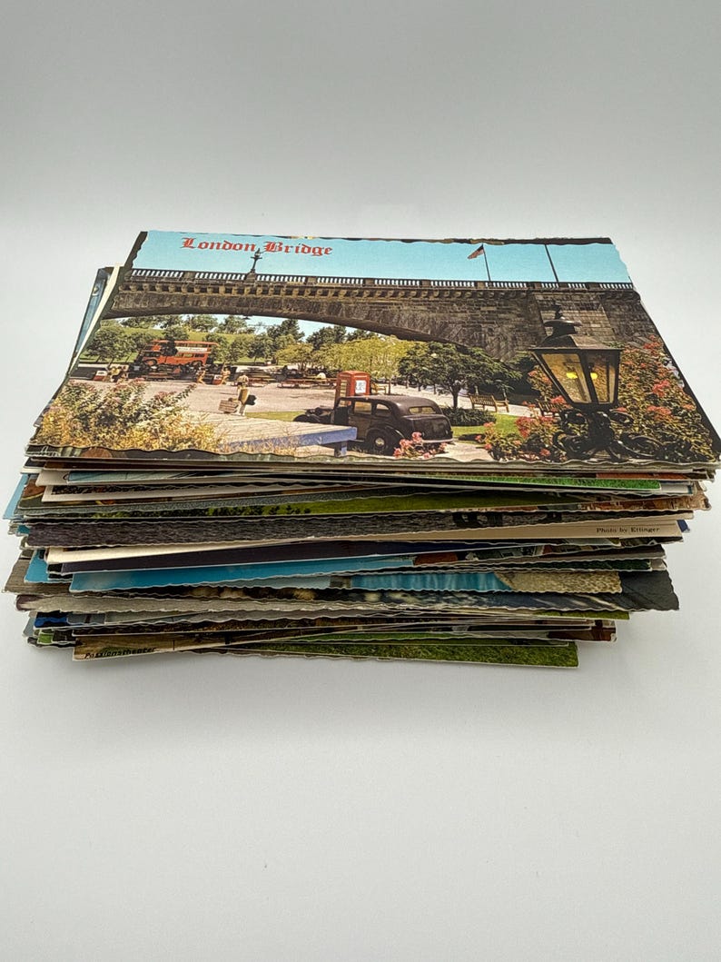 Unused Vintage Postcards - Motels, Historical & Tourist Sites, U.S., International - Choose Quantity image 11