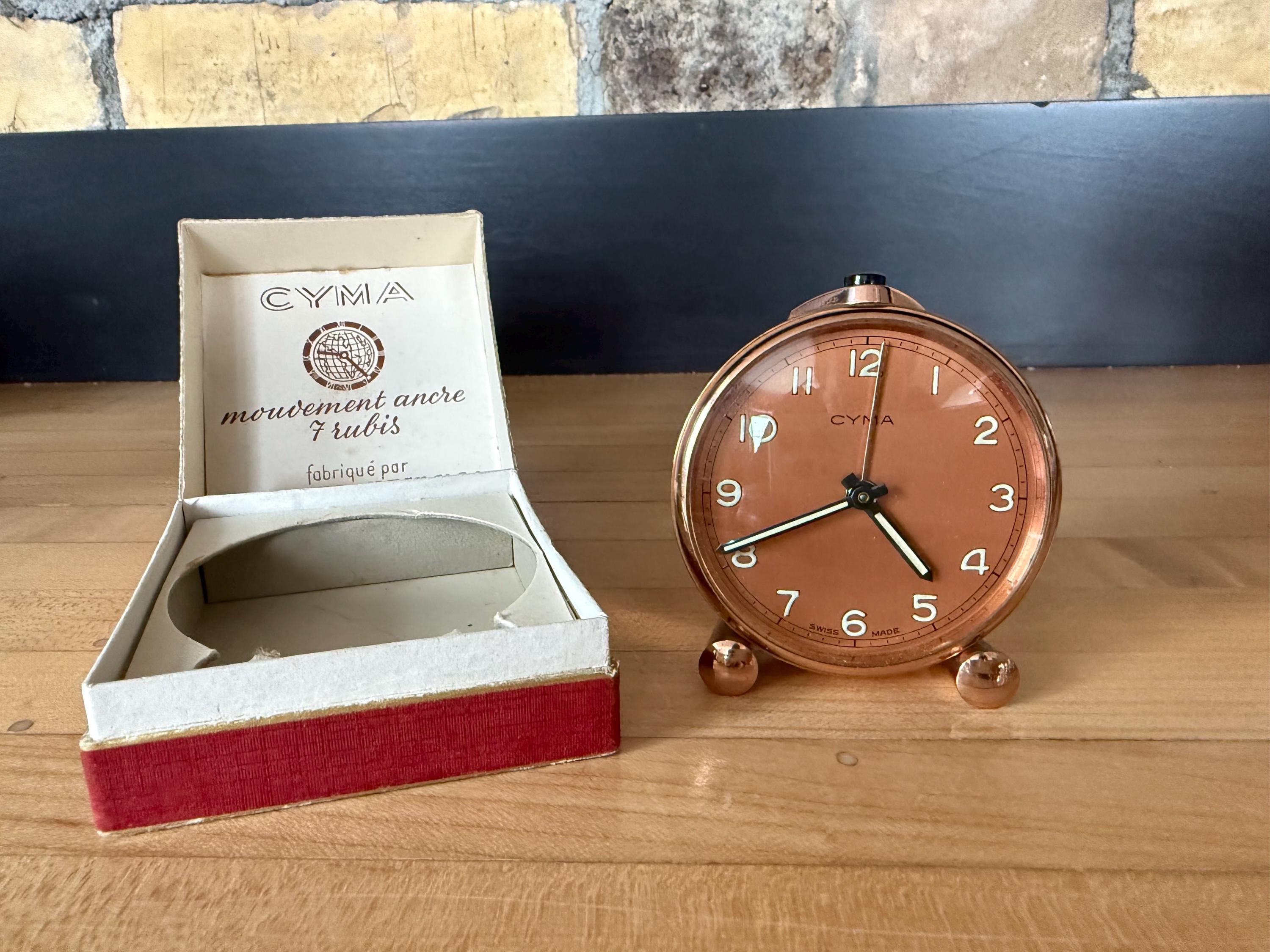 Swiss clock cyma - Etsy 日本