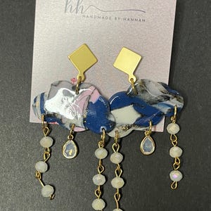 Cloud earrings
