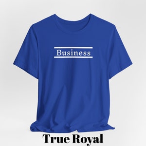 Business Enthusiast Short Sleeve Tee Business Themed T-shirt For Students Of Business Simple Design Wearing Your Passion image 5