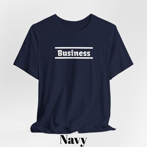 Business Enthusiast Short Sleeve Tee Business Themed T-shirt For Students Of Business Simple Design Wearing Your Passion zdjęcie 6