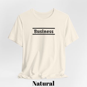 Business Enthusiast Short Sleeve Tee Business Themed T-shirt For Students Of Business Simple Design Wearing Your Passion zdjęcie 8