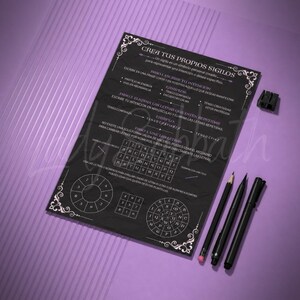 Create Your Own Sigils Guide | Downloadable PDF | Chaos Magic | Printable A4