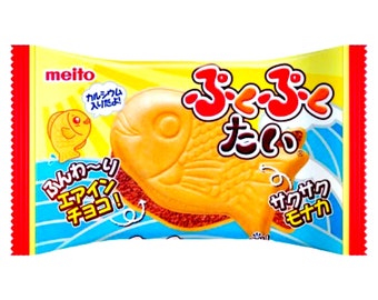 Meito Pukupuku Tai Taiyaki Chocolate