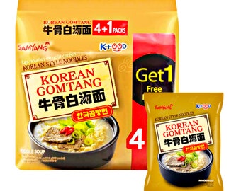 SamYang Korean Gomtang Noodles Soup 5x110g