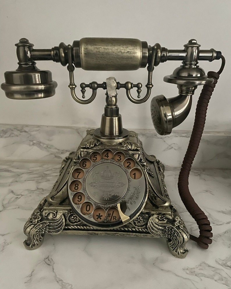 Audio Guestbook Phone Wedding Recorder a great addition to any special occasion Wedding Guestbook Bronze Old Style