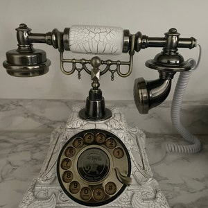 Audio Guestbook Phone Wedding Recorder a great addition to any special occasion Wedding Guestbook White Old Style