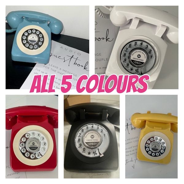 Audio Guest Book Etsy UK