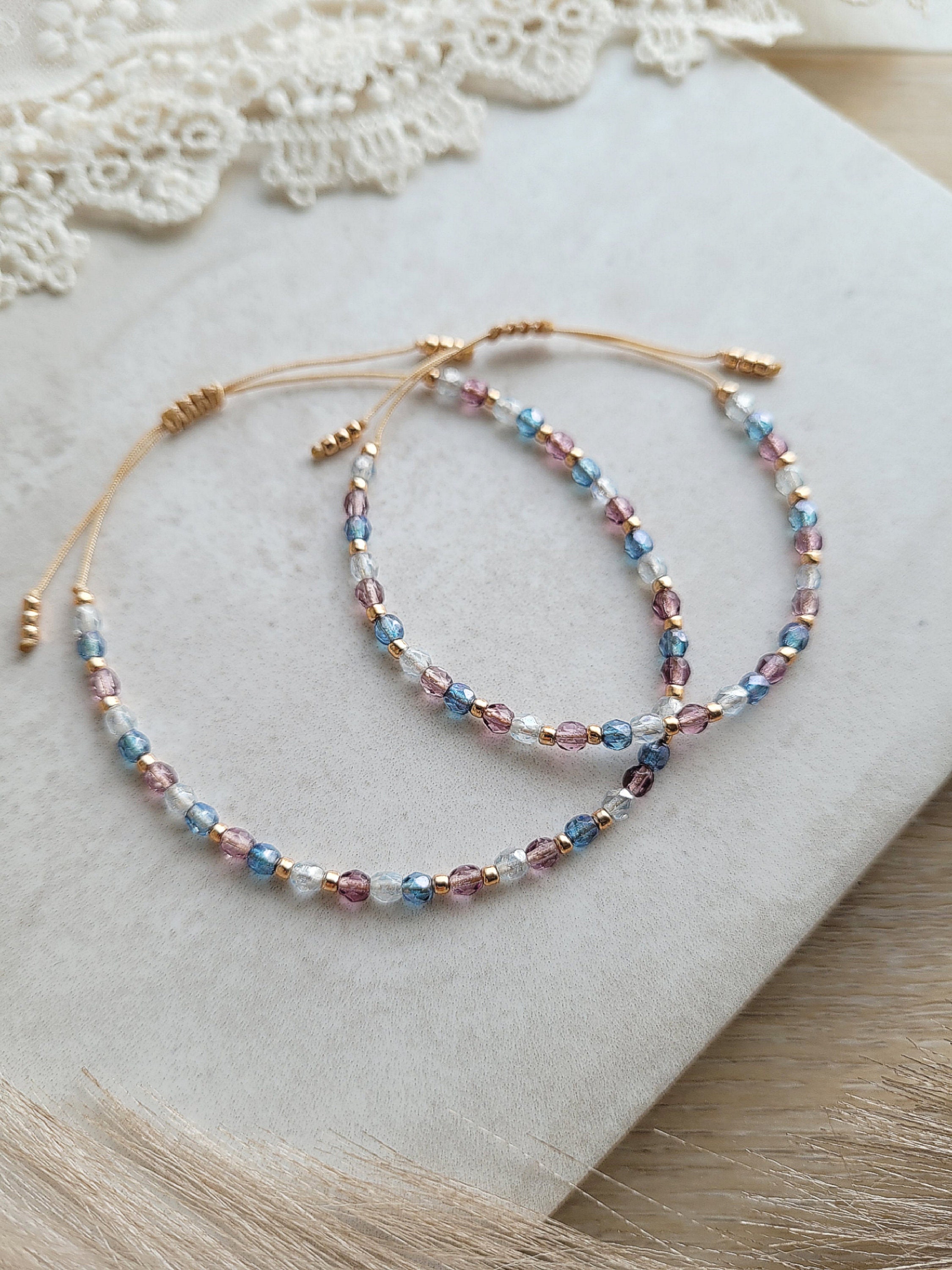 Flower Bracelet Back To School Gifts Mother Daughter Bracelet Set