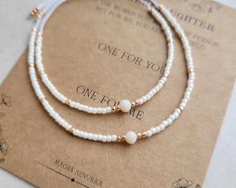 Mother Daughter Bracelet Set, Matching bracelet for Mom and baby, Matching gift for Mommy and me, Gift Idea Mother's Day