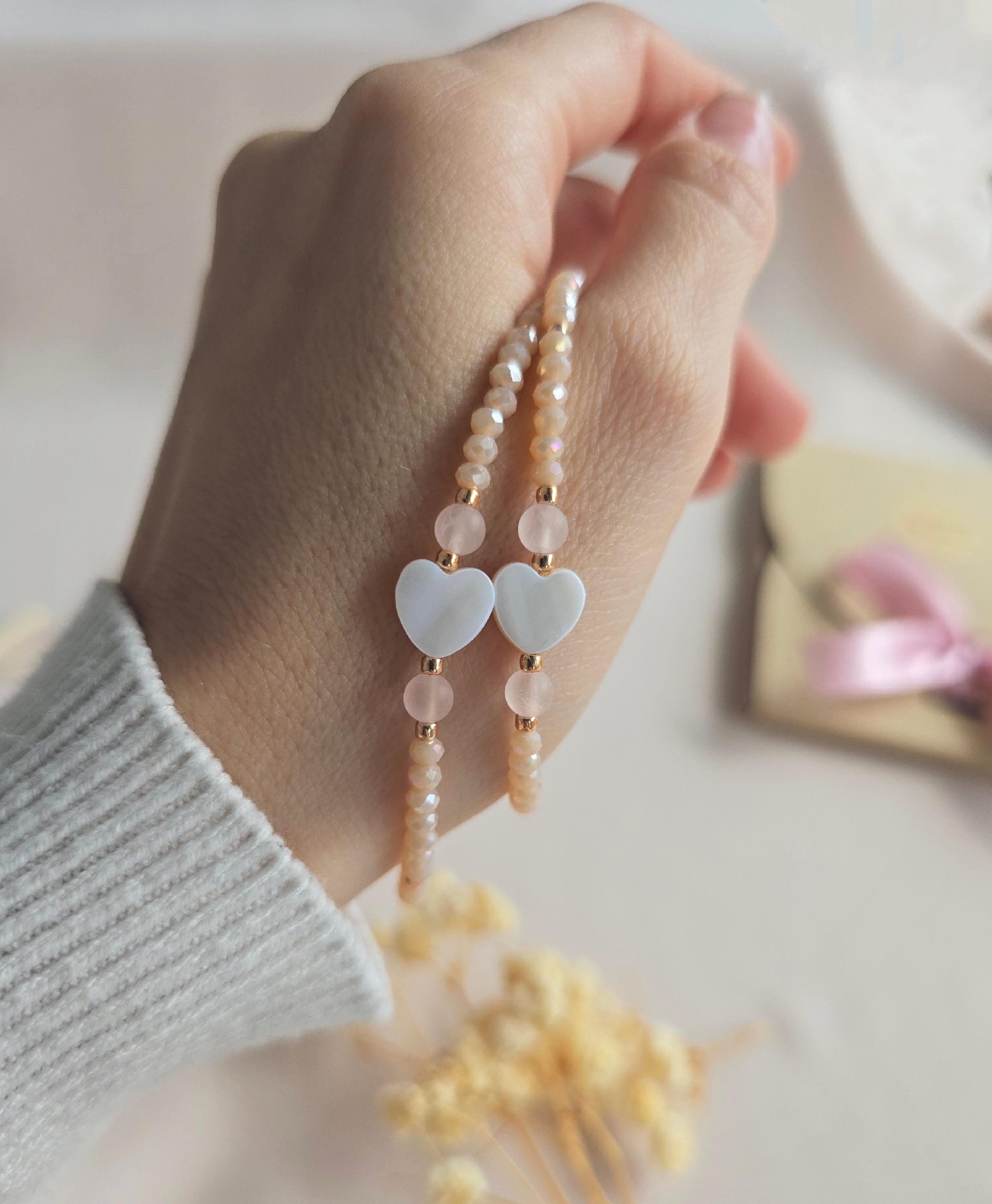 Set di 2, 3 e 4 braccialetti coordinati madre e figlia - Gioielli per mamma e figlia - Italia