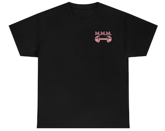 Muscle Mommy Mindset Graphic Gym T-shirt