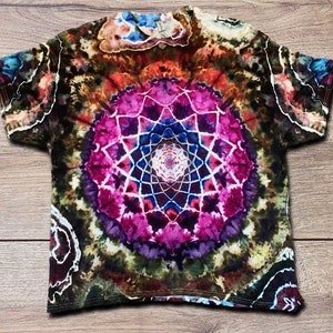 Mandala Geode Tie Dye - Custom Made-to-Order Tee Shirt