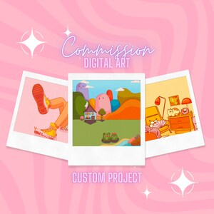 Custom Digital Art Commission: Personalized Illustration (Digital Download)