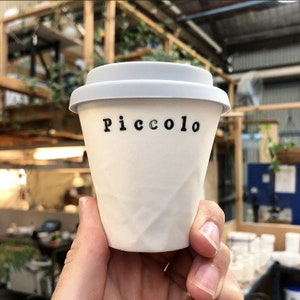 Ceramic Paper Series Keep Cup Piccolo - Personalised