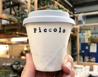 Ceramic Paper Series Keep Cup Piccolo - Personalised