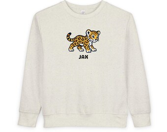 Jacksonville Jaguar Maskottchen-Pullover | Niedliches Fußball-Sweatshirt für Kleinkinder