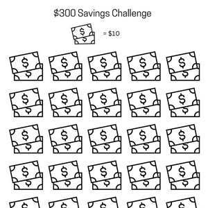 300 Savings Challenge | Cash Envelopes | Cash Stuffing