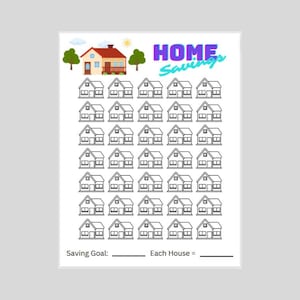 Home Savings | Home Savngs Challenge | Saving Challenge | Cash Stuffing Home Savings | Home Savings Cash Stuffing | New Home Savings