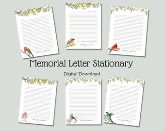 JW Memorial Stationary