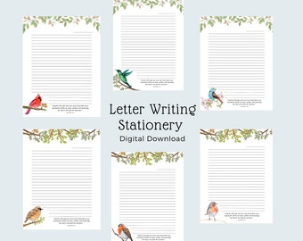 JW Letter Writing Stationery