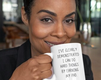 Phd graduation gift, phd gift, graduation mug, doctorate gift, phd graduation, phd gifts