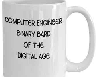 Computer Engineering Mug, Gift for Computer Engineer, Computer Engineer Co-worker Coffee Cup