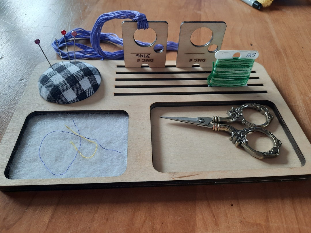 Needlework, Stitching Tray Etsy