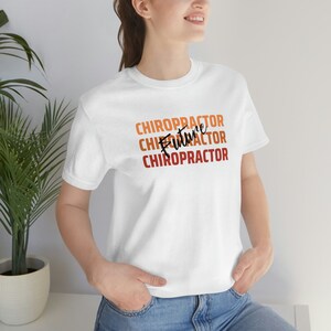 Chiropractic Shirt Retro Chiropractor T-shirt Chiro student Shirts Future Chiro Gifts Graduation Celebration