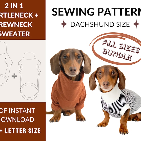 Miniature Dachshund Clothes Etsy