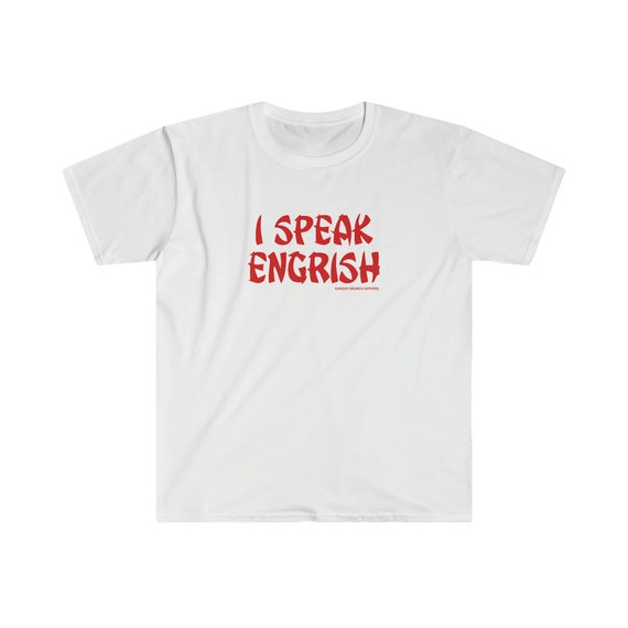 Civic fersken Enrich I Speak Engrish T-shirt Funny Tshirt Japanese Shirt - Etsy