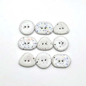 Conjunto botones moteados