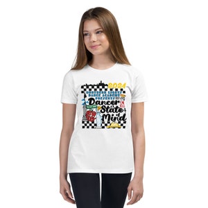 RECITAL Youth Short Sleeve T-Shirt (unisex) (tighter in arms, order size up for loose fit)