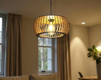 Wood Pendant Light and Modern Chandelier for Kitchen Island and Ceiling Lighting Ideas