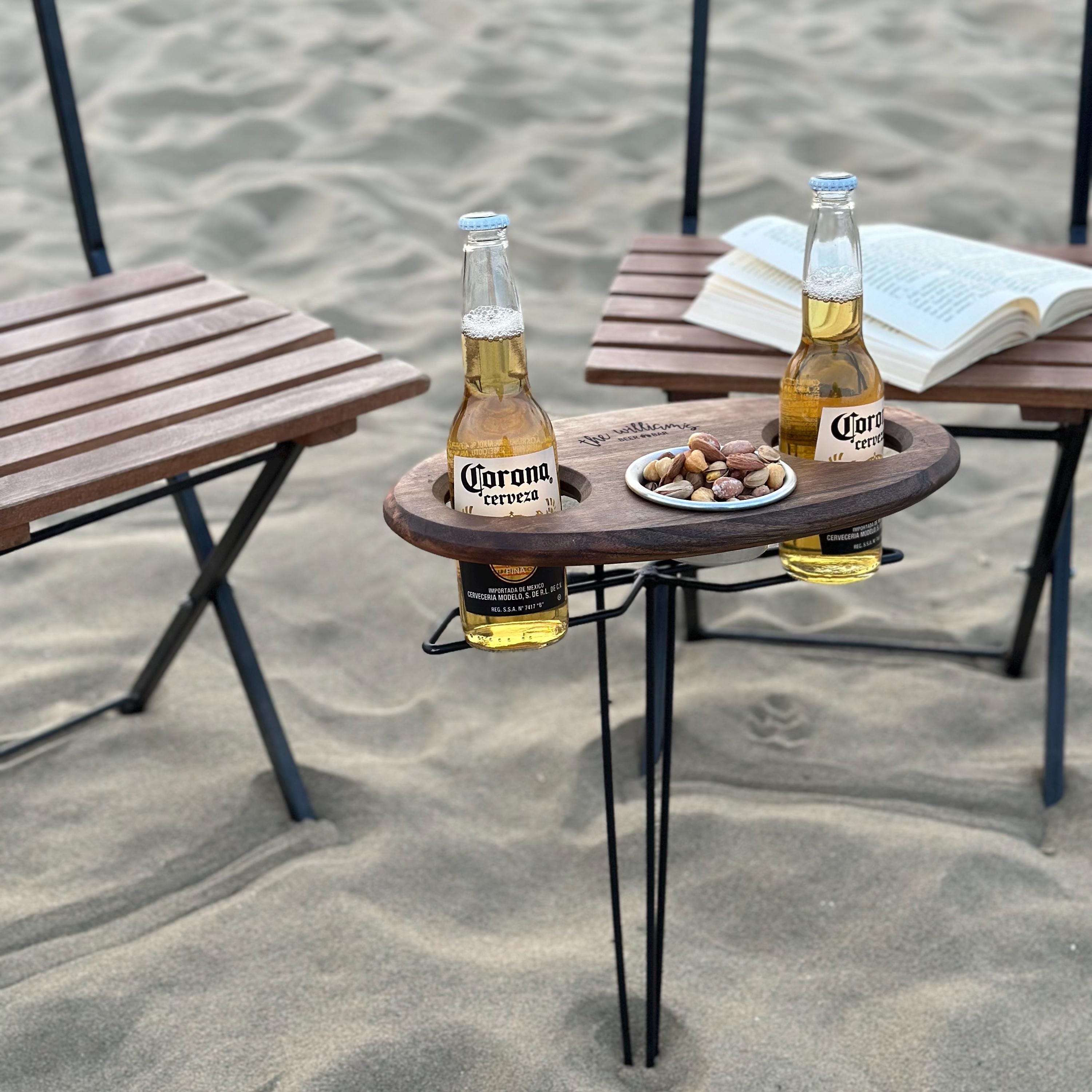 Customized Wooden Portable Beer Table - Wooden Portable Beer