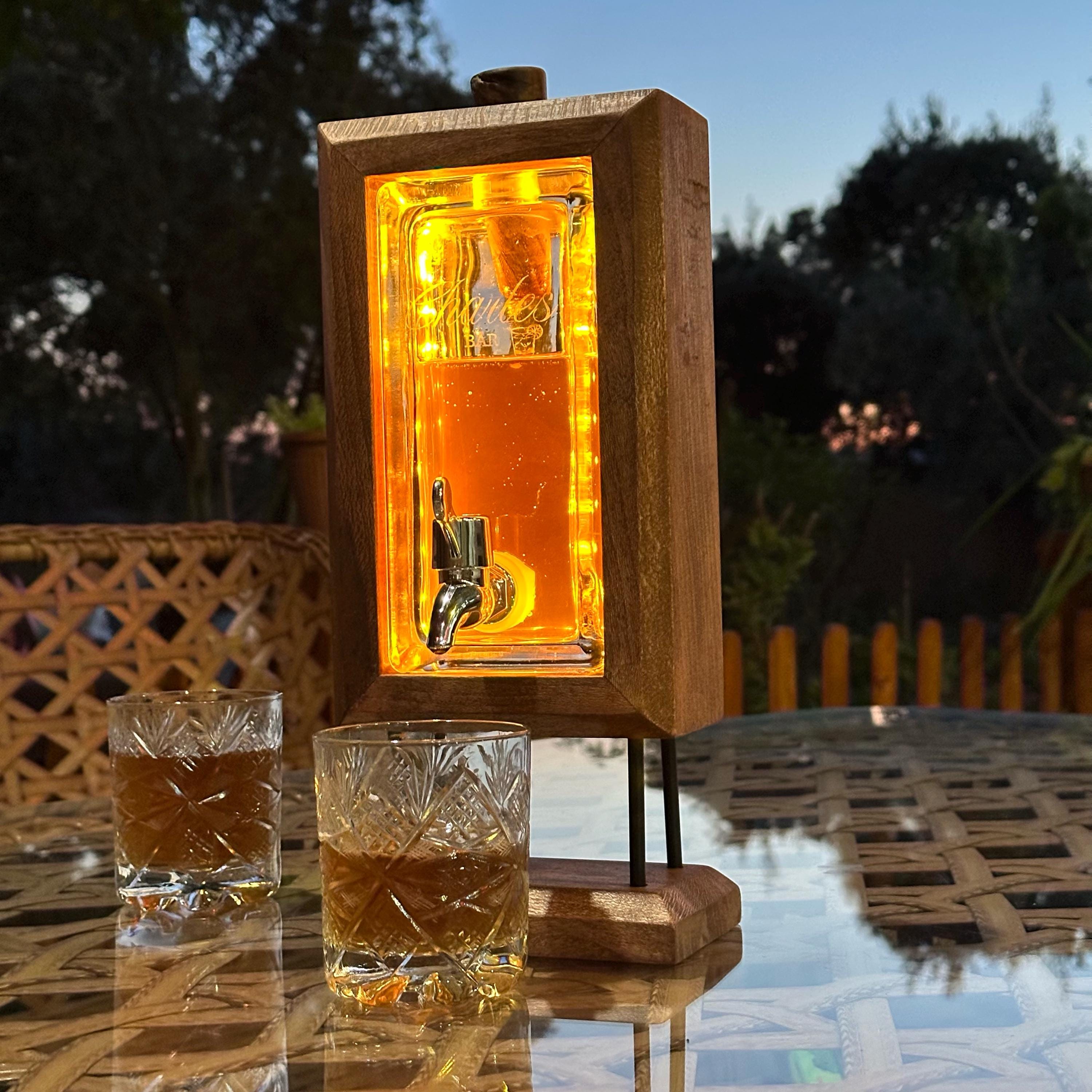Whiskey Dispenser, Whiskey Decanter, Drink Dispenser, Gift For Him, Liquor Dispenser, Alcohol Dispenser, Whiskey Gift Set
