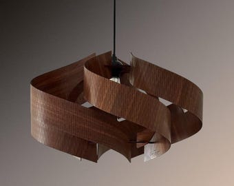 Houten kroonluchter Moderne kroonluchter Scandinavische lamp Houten hanglamp Keukeneiland licht Hangverlichting Plafondlamp Hanglamp