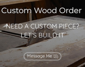 Custom Wood Furniture – Handmade Bespoke Wood Projects Made to Order