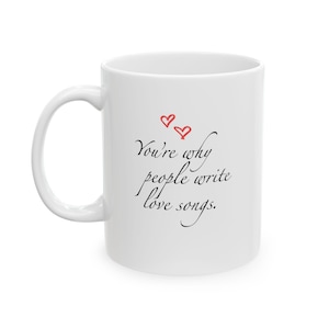 Love Mug Love you Becher Romantische Tasse Geschenk für Freundin Freundin Geschenk Geschenk für Frau