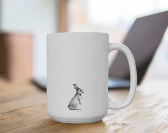 Bunny Mug: Adorable Rabbit Coffee Cup, Animal Lover Gift
