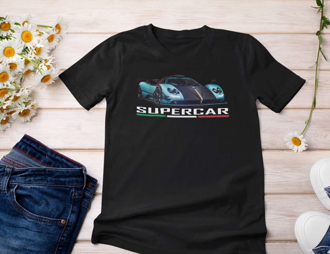 Kids Supercar Graphic Tee: Sportscar Lover Gift - Etsy